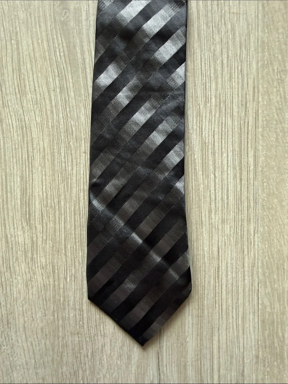 Alfani Black Striped Men's Dress Tie